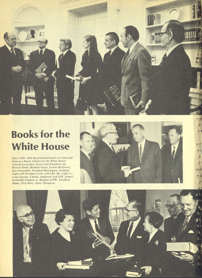 Booksellers at the White House